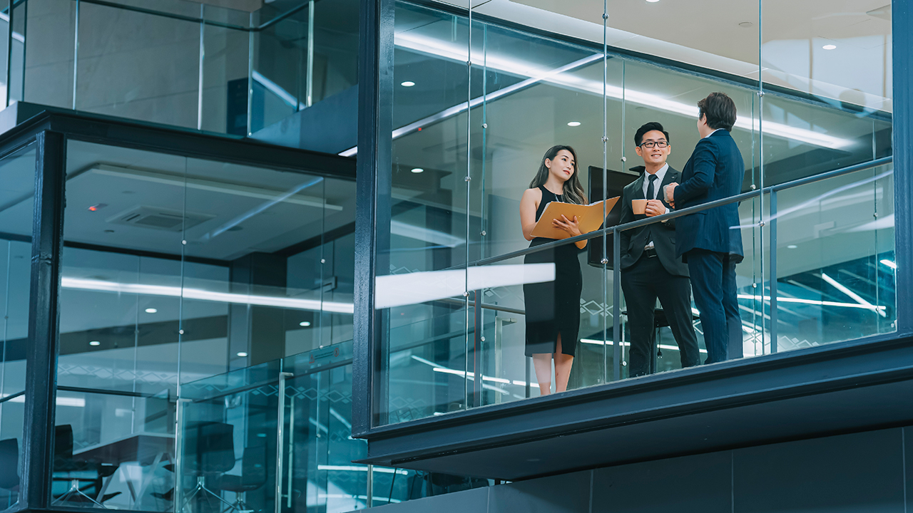 group of business people